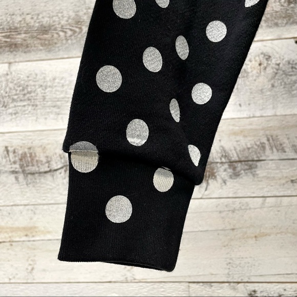 Gucci Black Logo Polka Dot Sweatshirt XXXS XS 617964 Designer Luxury Top Trendy - Picture 8 of 16